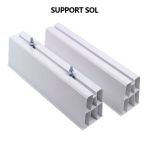 Jeu de supports sol 450mm