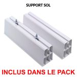 Jeu de supports sol 450mm