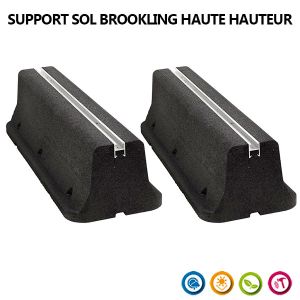 Jeu de supports Sol Rubber Big Foot 600 mm 