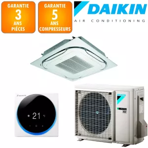 Climatiseur Cassette Daikin FCAG35A + RXM35A 