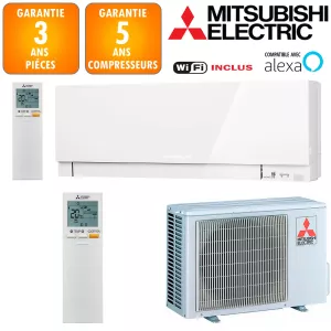 Climatiseur Mitsubishi MSZ-EF35VGKW + MUZ-EF35VG 