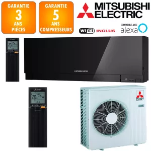 Climatiseur Mitsubishi MSZ-EF50VGKB + MUZ-EF50VG 