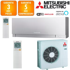 Climatiseur Mitsubishi MSZ-EF50VGKS + MUZ-EF50VG 