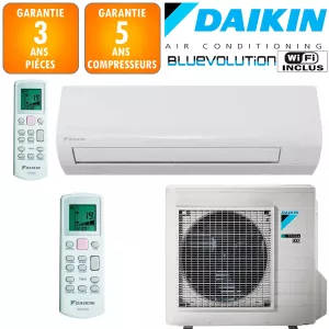 Climatiseur Mural Daikin Sensira FTXF50F + RXF50F 