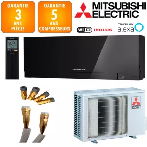 Climatiseur Prêt à poser Mitsubishi MSZ-EF35VGKB 