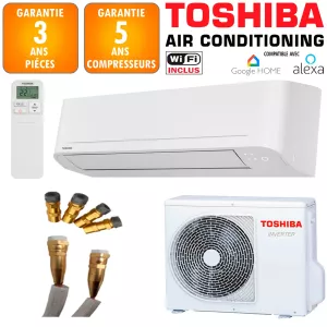 Climatiseur Prêt à poser Mural TOSHIBA Yukai R32 RAS-18S4KVG-E 