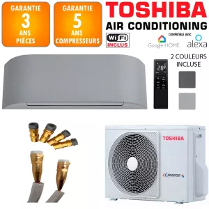 Climatiseur Prêt à poser TOSHIBA HAORI 10 + RAS-10PAVSG-E 
