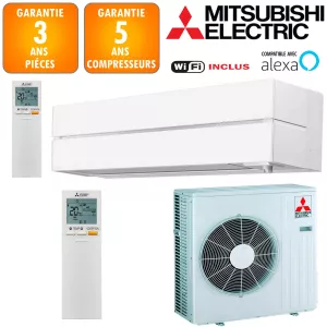 Climatiseur Réversible Mitsubishi MSZ-LN50VGW 