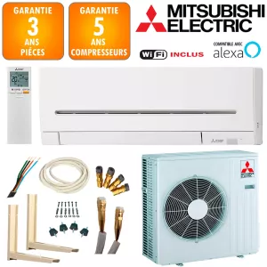 Pack Climatisation Mitsubishi Réversible MSZ-AP60VGK 