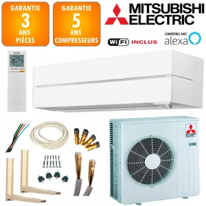 Pack Climatisation Mitsubishi Réversible MSZ-LN50VGW 