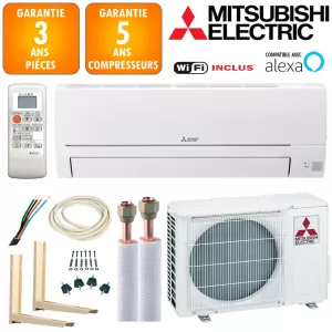 Pack Climatiseur à faire poser Mitsubishi MSZ-HR35VFK 