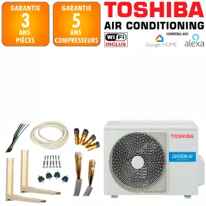 Pack Climatiseur Mural TOSHIBA DAISEIKAI R32 RAS-B13S4KVPG-E 