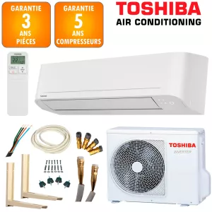 Pack Climatiseur Mural TOSHIBA Naka R32 RAS-18B2KVG-E 