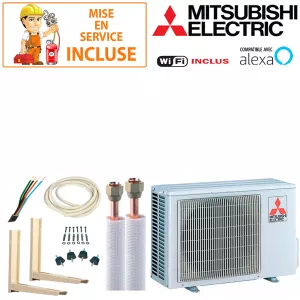 Pack Confort Climatisation Mitsubishi MSZ-AY42VGK 