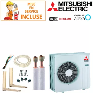 Pack Confort Climatisation Mitsubishi MSZ-AY50VGK 