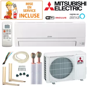 Pack Confort Climatisation Mitsubishi MSZ-HR50VFK 