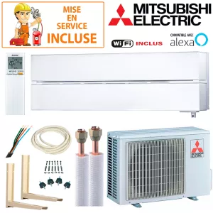 Pack Confort Climatisation Mitsubishi MSZ-LN25VGV 