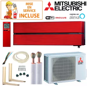 Pack Confort Climatisation Mitsubishi MSZ-LN35VGR 
