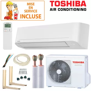 Pack Confort Climatisation Toshiba Naka RAS-B10B2KVG-E 