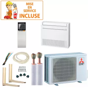 Pack Confort Climatiseur Console Mitsubishi MFZ-KT25VG 