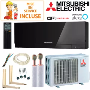 Pack Confort Climatiseur Mitsubishi MSZ-EF35VGKB 