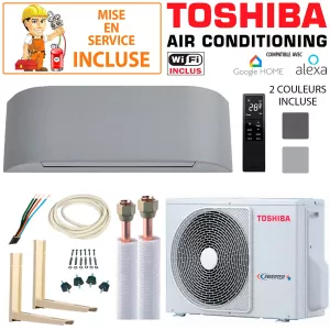 Pack Confort Climatiseur Toshiba HAORI 10 + RAS-10PAVSG-E 