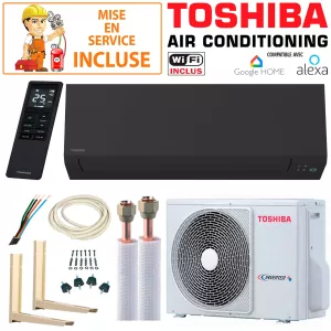 Pack Confort Climatiseur Toshiba Shorai Edge 13 Black 