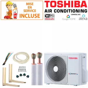 Pack Confort Climatiseur Toshiba Shorai Edge 16 + RAS-16J2AVSG-E 