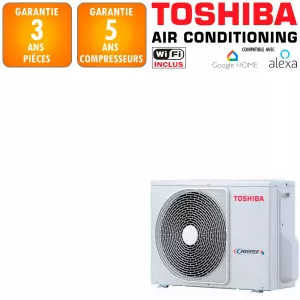 Toshiba Bi-split Shorai RAS-2M18G3AVG-E + 2 X RAS-B10G3KVSGB-E 